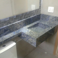 Lavabo Azul Bahia