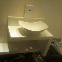 Lavabo Mármore Branco