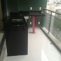 Área Gourmet Preto São Gabriel