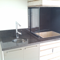 Bancada Churrasqueira Café Imperial