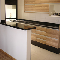 Bancada e Pia Em Mármore Preto